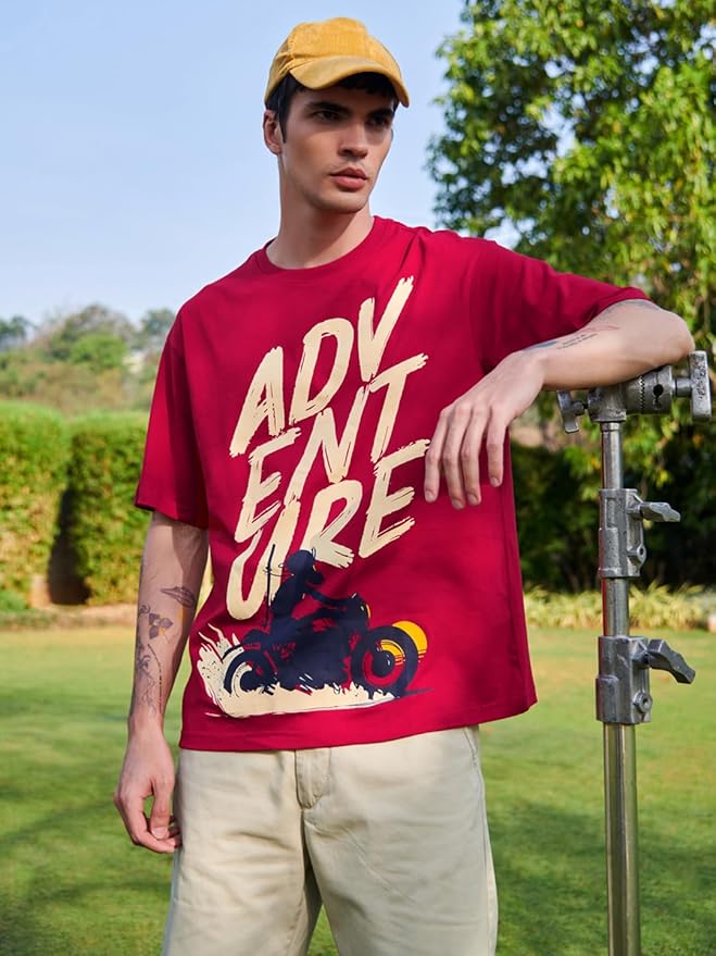 Men's Graphic Print Oversized Fit - Image 2